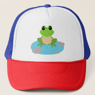 kikker in de vijver trucker pet