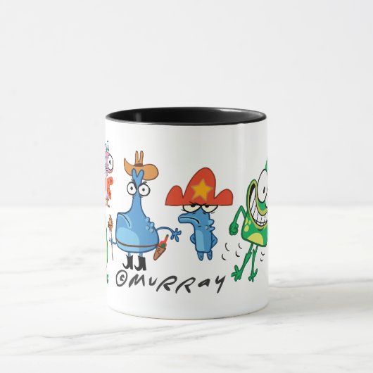 Kikker in een Suit Character Mok (Midden)