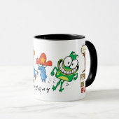 Kikker in een Suit Character Mok (Voorkant rechts)