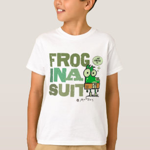 Kikker in een Suit Kinder T-Shirt