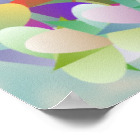 Kikker in een Zee petroleumether Poster (Hoek)