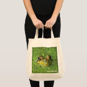 Kikker in groene algen tote bag (Voorkant (product))