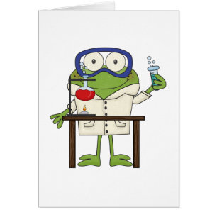 Kikker in het Laboratorium van de Wetenschap