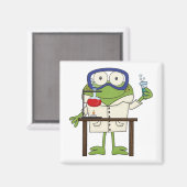 Kikker in het Laboratorium van de Wetenschap Magneet (Voorkant / Achterkant)