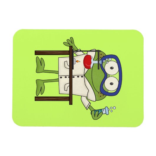 Kikker in het Laboratorium van de Wetenschap Magneet (Horizontaal)