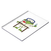 Kikker in het Laboratorium van de Wetenschap Notitieboek (Linkerzijde)