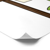 Kikker in het Laboratorium van de Wetenschap Poster (Hoek)