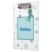 Kikker in Jeans, Birthday, Polka Dots Klembord (Links)