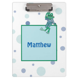 Kikker in Jeans, Birthday, Polka Dots Klembord