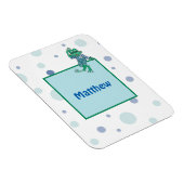 Kikker in Jeans, Birthday, Polka Dots Magneet (Rechterzijde)