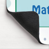 Kikker in Jeans, Birthday, Polka Dots Muismat (Hoek)