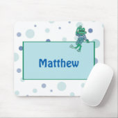 Kikker in Jeans, Birthday, Polka Dots Muismat (Met muis)