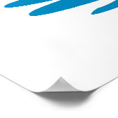 Kikker in Kinder badkamer van Tub Poster (Hoek)