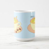 Kikker in kopje thee koffiemok (Center)