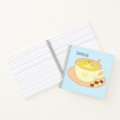 Kikker in kopje thee notitieboek (Binnen)