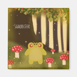 Kikker in magische Natuur Magneet