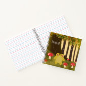 Kikker in magische Natuur Notitieboek (Binnen)