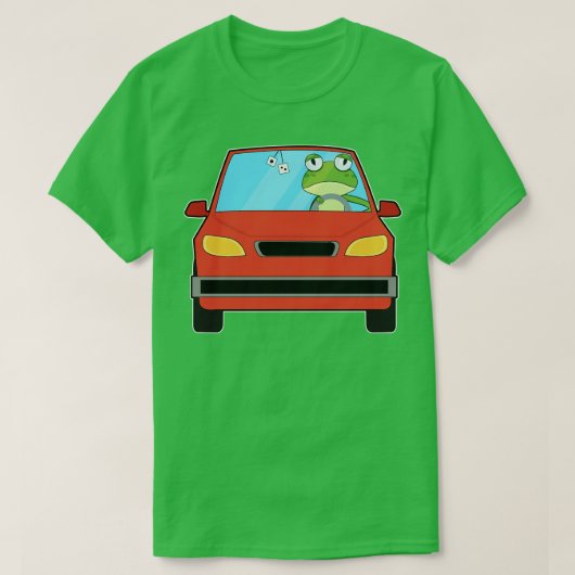 Kikker in t-shirt (Design voorkant)