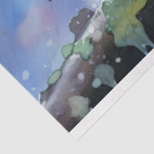 Kikker in Waterverf 3 Decoupage papier (Detail)