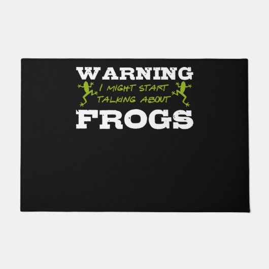 Kikker Joke Frogs Toad Frogfisch Deurmat (Voorkant)