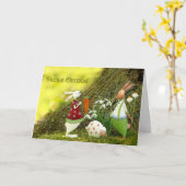 Kikker Kaart (Gele Bloem)