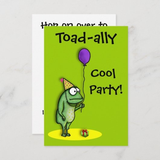 Kikker Kaart (Voorkant / Achterkant)