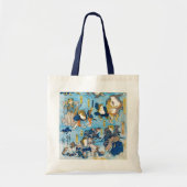 Kikker Kabuki Actor, Kuniyoshi, Ukiyo-e Tote Bag (Voorkant)
