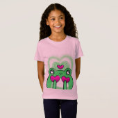 Kikker kawaii T-shirt (Voorkant volledig)