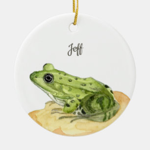 Kikker Keramisch Ornament