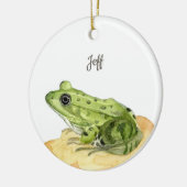Kikker Keramisch Ornament (Links)