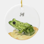 Kikker Keramisch Ornament (Achterkant)