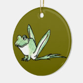 Kikker Keramisch Ornament (Links)