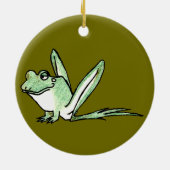 Kikker Keramisch Ornament (Achterkant)