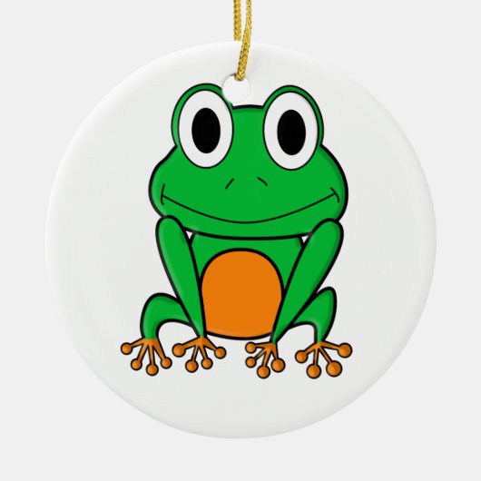 Kikker Keramisch Ornament (Voorkant)