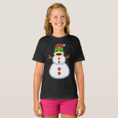 Kikker Kerstman T-shirt (Voorkant volledig)