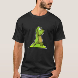 Kikker Kikker Yoga Houden Sport Turnen Ohm Hartsla T-shirt