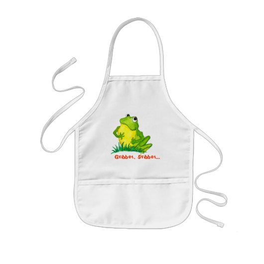 Kikker Kinder Apron Schort (Voorkant)