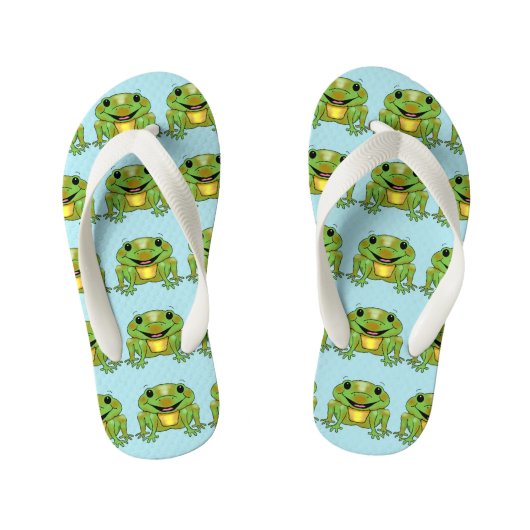 Kikker Kinder Teenslippers (Voetbed)