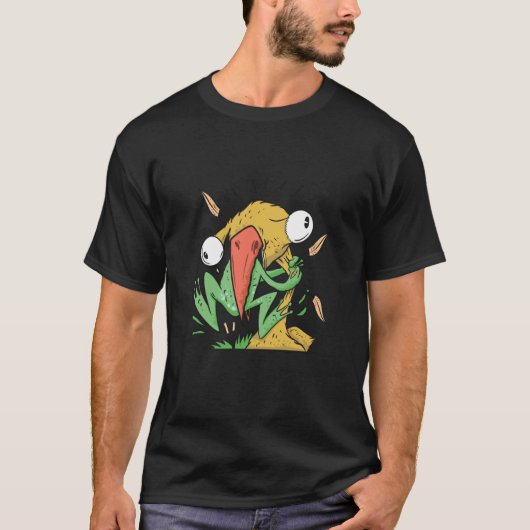 kikker kip hen haan  1 t-shirt (Voorkant)