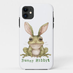 Kikker Konijn Haas Flaporen Pad Grappig Pasen Case-Mate iPhone Case