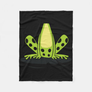 Kikker Kostuum Cute Easy Reptile Halloween Gift Fleece Deken