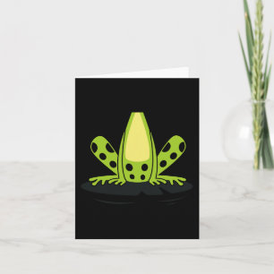 Kikker Kostuum Cute Easy Reptile Halloween Gift Kaart
