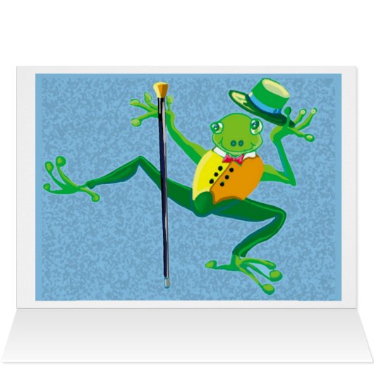 Kikker krijgt een goede kaart (Binnen Horizontaal (Boven))