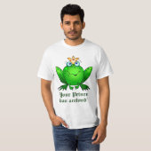 Kikker Kroon Uw Prins is aangekomen T-shirt (Voorkant volledig)