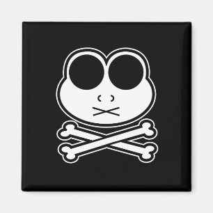 Kikker Kruisbot - Cutout Magneet