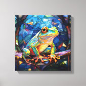Kikker Kunst Canvas Kunst (Voorkant)