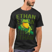 Kikker Kunst - Ethan Naam T-shirt (Voorkant)