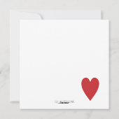 Kikker Kus Feestdagenkaart (Achterkant)