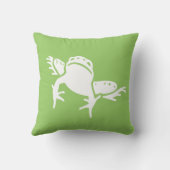 kikker kussen groen (Achterkant)