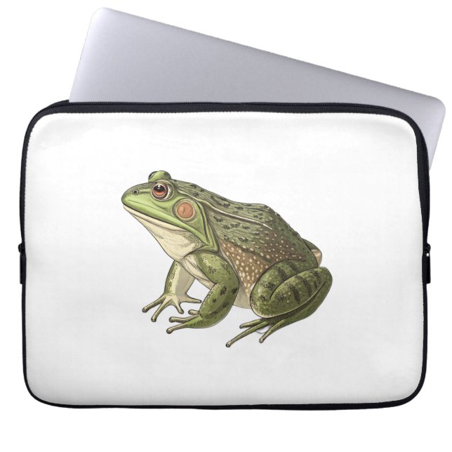 Kikker Laptop Sleeve (Voorkant)